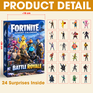 Winter Game Character Calendar Blind Box - Personalized For Game Lovers 02NADH281026