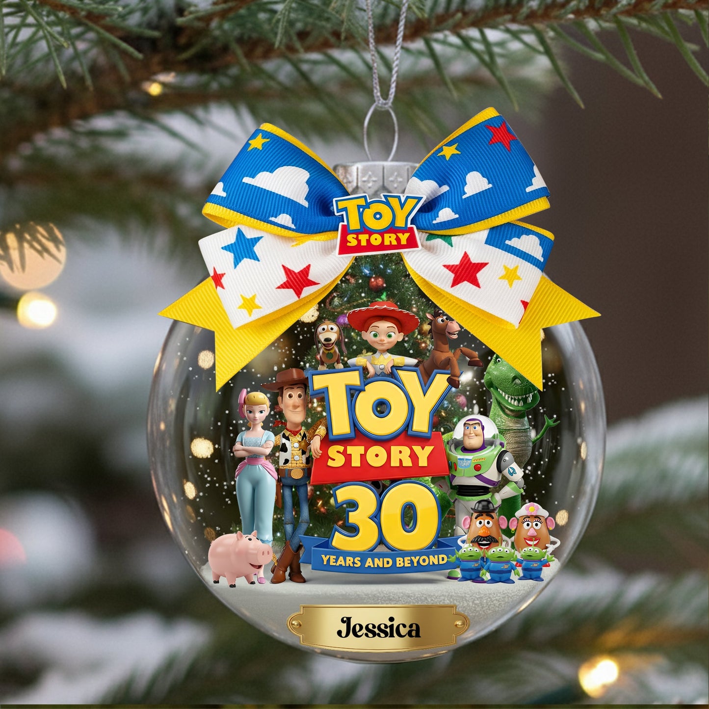 30 Years of Laughter, Love & Beyond Ornament - Personalized Christmas Gifts For Fans 04HYLU290925