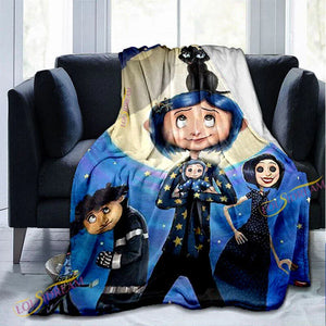 Creepy Doll World Blanket - Halloween Gifts For Movie Fans 81laxx180725-Homacus