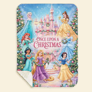 Once Upon A Christmas Blanket - Personalized Gift For Fantasy Lovers 03TYTA061026