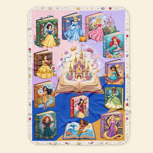 Fairytale Princess Dream Blanket - Personalized Gift For Fantasy Lovers 02NATA061026