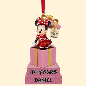 Couple's Sweet Moment Ornament - Personalized Christmas Gift For Couples 02HYLU240925