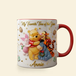 Favorite Time Together Accent Mug  - Personalized Gifts For Cartoon Lovers 05PGLU221025