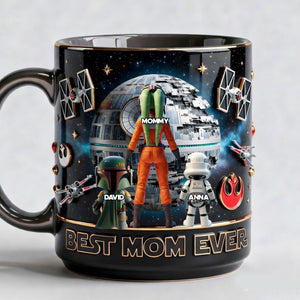 Sci-Fi Hero Mom Coffee Mug - Personalized Gift For Moms 04OHLU110426