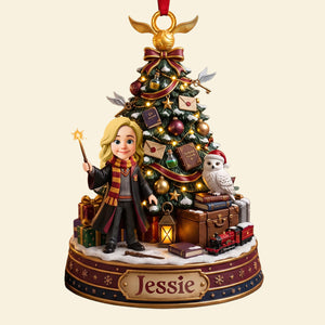 Enchanted Academy Acrylic Ornament - Personalized Gift For Fantasy Lovers 05TOTA050826