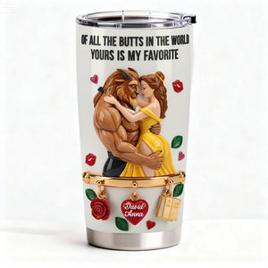 Romantic Fairytale Couple Tumbler - Personalized Gift For Couples 01NALU060126