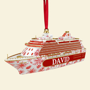 Road Trip Cruising Ornament - Personalized Gifts For Cruising Lovers 05PGLU041025