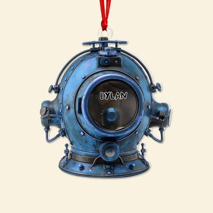 Personalized Gifts For Diving Lovers, Scuba Diving Acrylic Ornament 01OHLU201124 - Ornament - GoDuckee