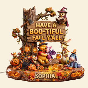 Boo-tiful Fall Acrylic Light Box - Personalized Gifts For Halloween 01pata300726