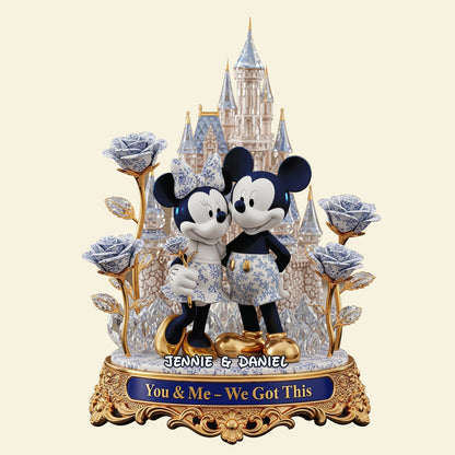 Castle Of Love Ornament - Personalized Christmas Gifts For Couples 04PGLU190925