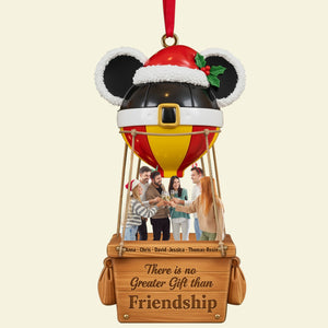 Greatest Friendship Custom Photo Ornament - Personalized Christmas Gifts For Friends 03TGLU240925