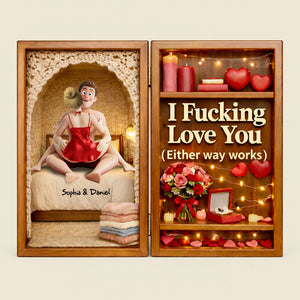 Sassy Couple Acrylic Plaque - Personalized Gifts For Couples 03OHLU020226