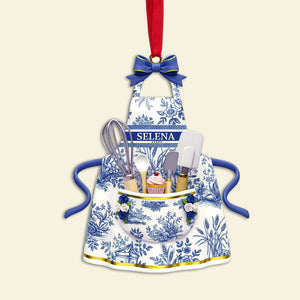 Baking Apron Ornament - Personalized Gifts For Cooking Lovers 01pglu071125