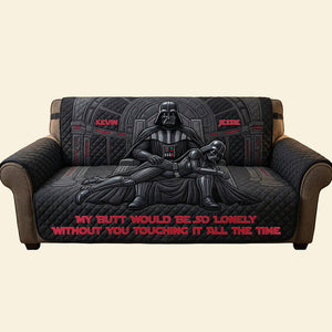 Naughty Couple Cosmic Quilted Sofa Cover - Personalized Gifts For Couple 03nata220126