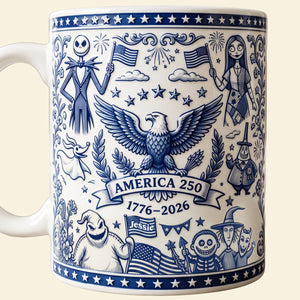 American Pride 250th Coffee Mug - Personalized Anniversary Gifts 04PATA040626