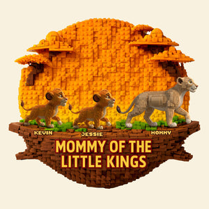 Jungle Predator Mom And Kids Acrylic Plaque - Personalized Gifts For Mother's Day Plaque 03OHTA250226-Homacus
