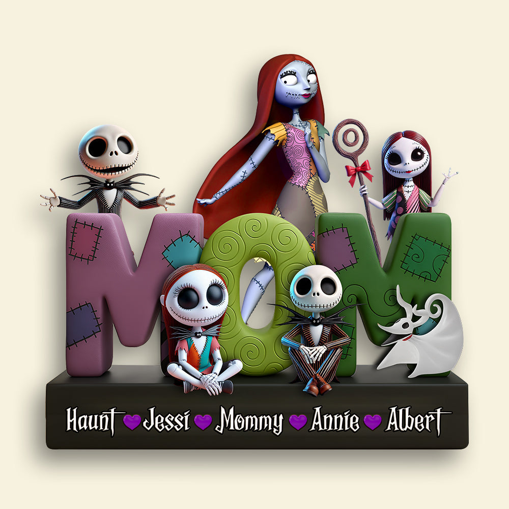 Personalized Gift For Mom Acrylic Plaque- Mama & Her Little Ones 02OHLU120425-Homacus