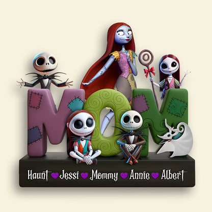 Personalized Gift For Mom Acrylic Plaque- Mama & Her Little Ones 02OHLU120425-Homacus