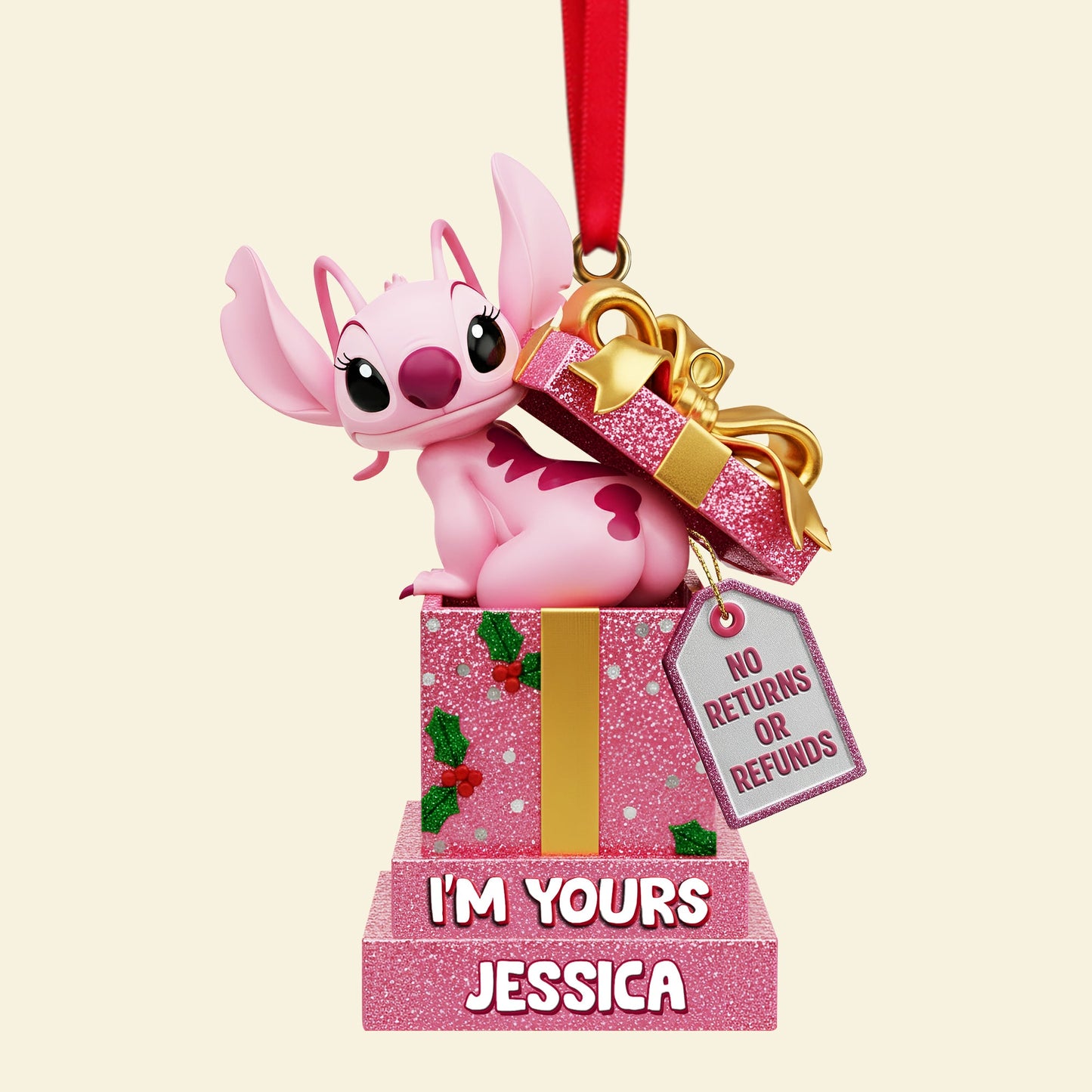 Funny Alien Couple Ornament - Personalized Christmas Gift For Couples 01HYLU230925