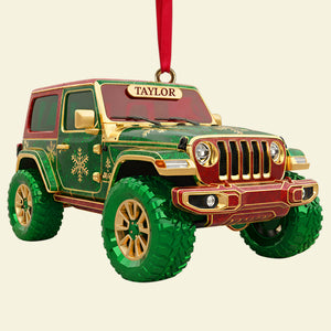Jolly Off-road Christmas Ornament Personalized Gifts For Off-road Lovers 02qhlu161025